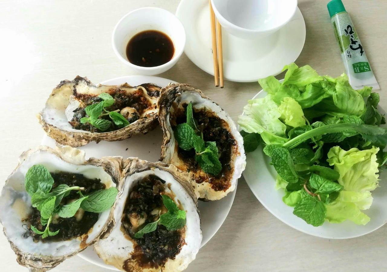 Hà đại dương nướng phô mai